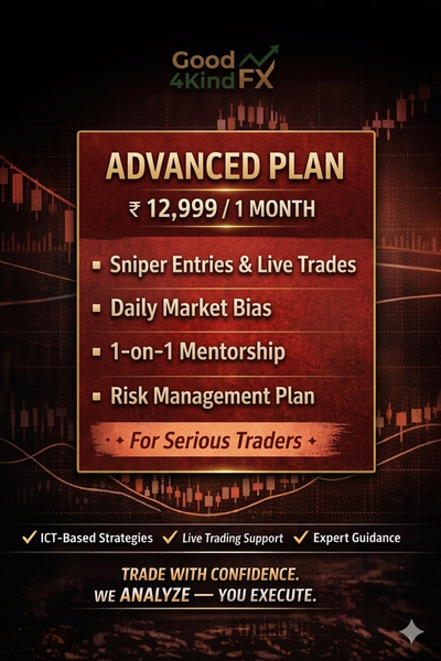 Advanced Plan (1 Month Subscription) — Good 4Kind FX