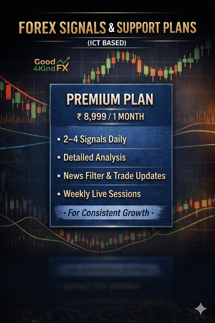 Premium Plan (1 Month Subscription) — Good 4Kind FX